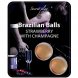 Foto 0: BOLAS BRASILEIRAS SECRETPLAY MORANGO E CHAMPAGNE SET