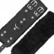 Foto 3:  DARKNESS WRIST RESTRAINTS PRETO COM FUR