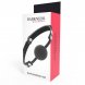 Foto 1: DARKNESS BALL SILICONE GAG PRETO