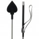 Foto 1: DARKNESS RIDING CROP PRETO SILICONE