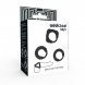 Foto 1: CONJUNTO DE AN�IS ADDICTED TOYS C-RING SET PRETO