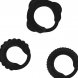 Foto 2: CONJUNTO DE AN�IS ADDICTED TOYS C-RING SET PRETO