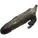 Foto 2: BRAVE MAN PENIS COVER WITH RABBIT BLACK 16.5 CM