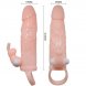 Foto 3: BRAVE MAN PENIS COVER WITH RABBIT AND DOUBLE ENGINE FLESH 16.5 CM