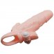Foto 4: BRAVE MAN PENIS COVER WITH CLIT AND ANAL STIMULATION FLESH 16.5 CM