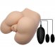 Foto 2: MASTURBADOR VAGINA E �NUS COM VIBRA��O CRAZY BULL - REALISTIC POSTURA 5