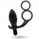 Foto 1: ANEL ADDICTED TOYS BUTT PLUG COM COCK RING E BALL-STRAP - PRETO