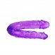 Foto 1: DILDO REALISTICO DUPLO DOUBLE FLEX�VEL ROXO