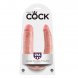 Foto 1: DILDO REALISTICO DUPLO KING COCK U-SHAPED LARGE DOUBLE TROUBLE PELE