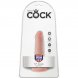 Foto 3: DILDO REALISTICO KING COCK - COCK COM TEST�CULOS 14 CM - PELE