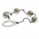 Foto 0: ANEL COM BOLAS ANAIS EM METAL HARD BEADS 4 20MM
