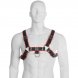 Foto 0: LEATHER BODY CHAIN HARNESS III BLACK / RED