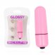 Foto 1: BALA VIBRAT�RIA GLOSSY SMALL BULLET VIBE ROSA ESCURO
