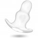 Foto 2: PLUG ADDICTED TOYS BIG HOLLOW TUNNEL BUTT - 15CM TRANSLUCENT