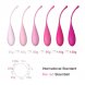 Foto 6: CONJUNTO DE BOLAS LESLIE KEGEL FIT PARA TREINO DO MUSCULO P�LVICO SET 6 PCS